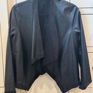BB Dakota Pleather Suede reversible jacket blazer